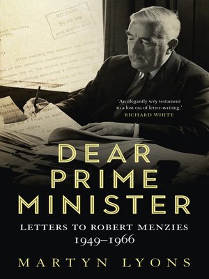 cover image of Dear Prime Minister